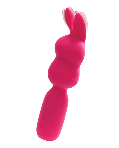 VeDO Hopper Bunny Rechargeable Mini Wand - Pink - Empower Pleasure