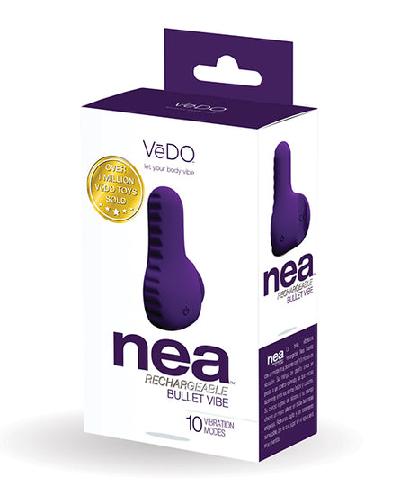 VeDO Nea Rechargeable Finger Vibe - Deep Purple - Empower Pleasure