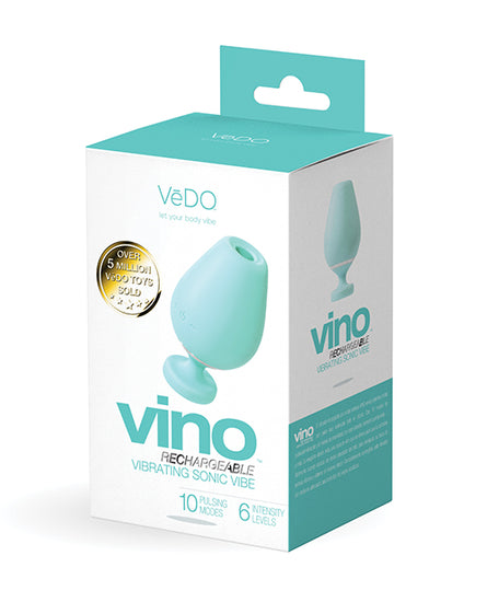 VeDO Vino Rechargeable Sonic Vibe - Turquoise - Empower Pleasure
