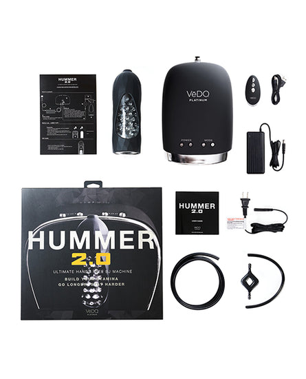 VeDO Hummer 2.0 Masturbator - Black - Empower Pleasure