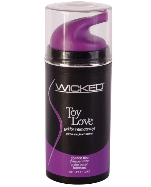 Wicked Sensual Care Toy Love Water-Based Gel - 3.3 oz - Empower Pleasure