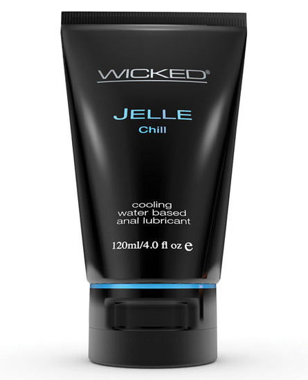 Wicked Sensual Care Jelle Cooling Water-Based Anal Gel Lubricant - 4 oz - Empower Pleasure