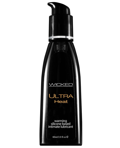 Wicked Sensual Care Ultra Heat Warming Sensation Silicone Based Lubricant - 2 oz Fragrance Free