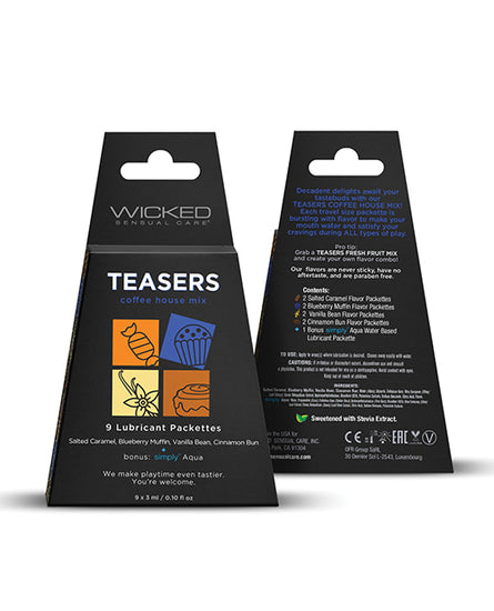 Wicked Sensual Care Teasers Mix - Assorted Flavors - Empower Pleasure