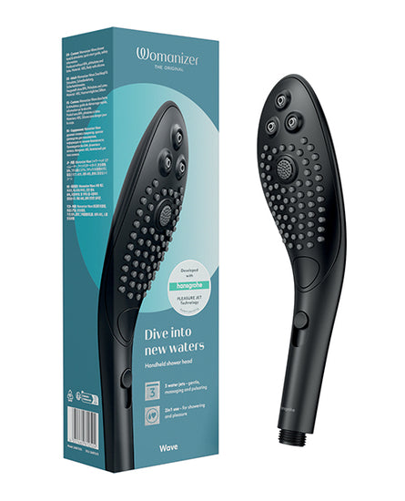 Womanizer Wave Shower Head - Black - Empower Pleasure