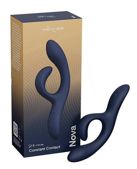 We-Vibe Nova 2 Flexible Rabbit - Midnight Blue - Empower Pleasure