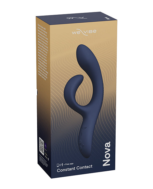 We-Vibe Nova 2 Flexible Rabbit - Midnight Blue - Empower Pleasure