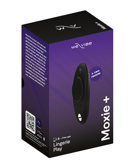 We-Vibe Moxie+ Panty Vibe - Black - Empower Pleasure