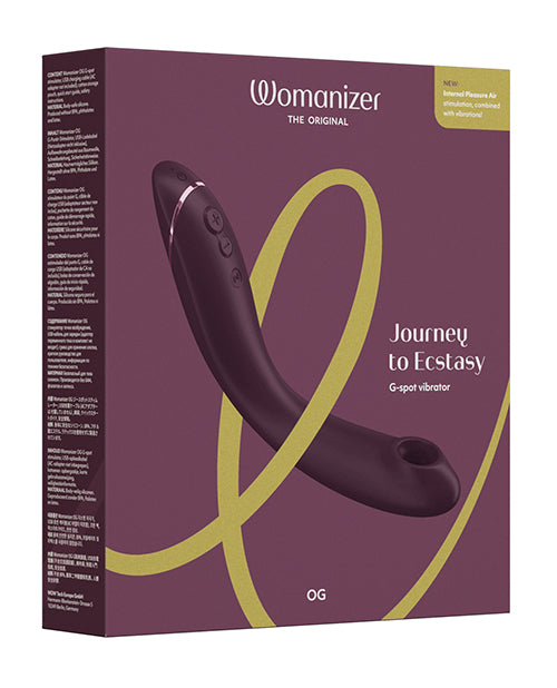 Womanizer OG Long-Handle - Aubergine - Empower Pleasure