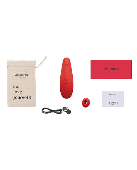 Womanizer Classic 2 Marilyn Monroe Special Edition - Vivid Red - Empower Pleasure