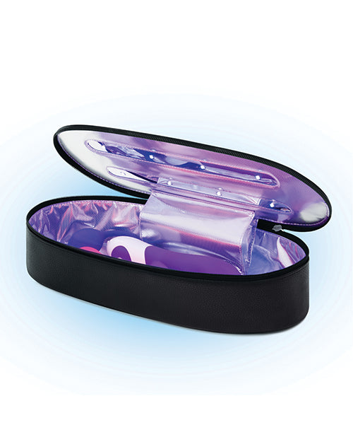 LUV Portable UV Sanitizing Case - Black - Empower Pleasure