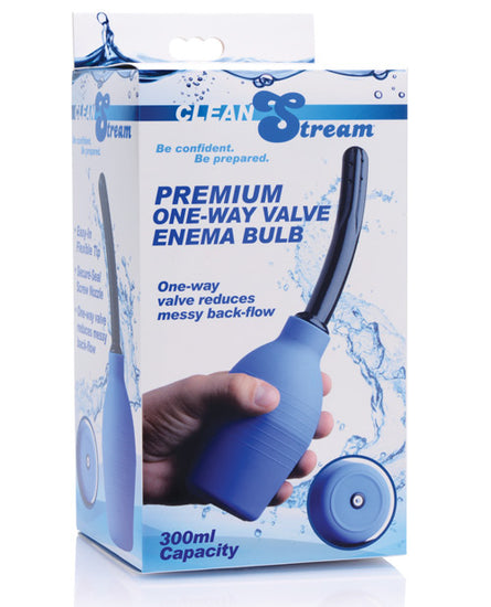 CleanStream Premium One Way Valve Enema Bulb - Empower Pleasure