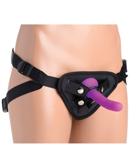 Strap U Double G Deluxe Vibrating Strap-On Kit - Empower Pleasure