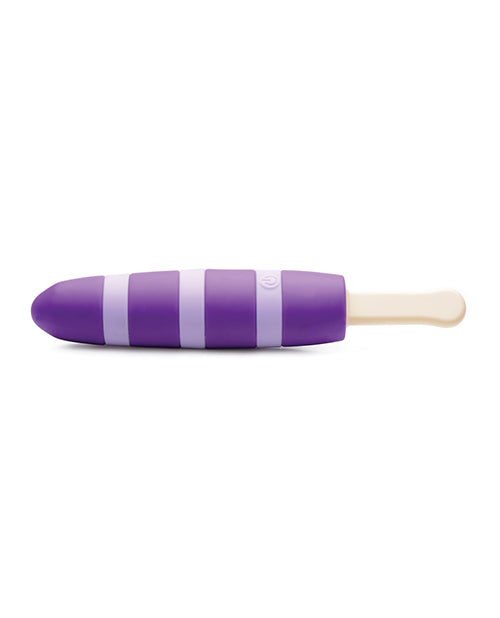 Cocksicle Fizzin 10x Silicone Rechargeable Vibrator - Purple
