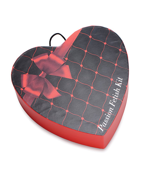 Frisky Passion Fetish Kit with Heart Gift Box - Red - Empower Pleasure