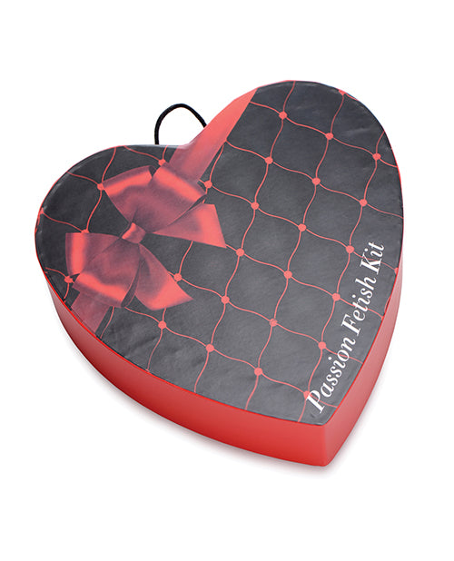 Frisky Passion Fetish Kit with Heart Gift Box - Red