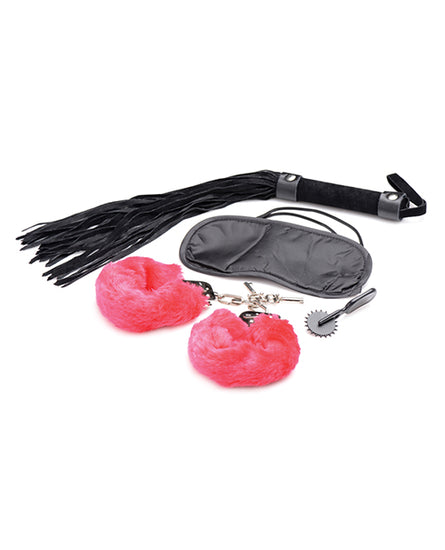 Frisky Passion Fetish Kit with Heart Gift Box - Red - Empower Pleasure