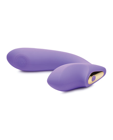 Inmi 10x G-Tap Tapping Silicone G-Spot Vibrator - Purple - Empower Pleasure
