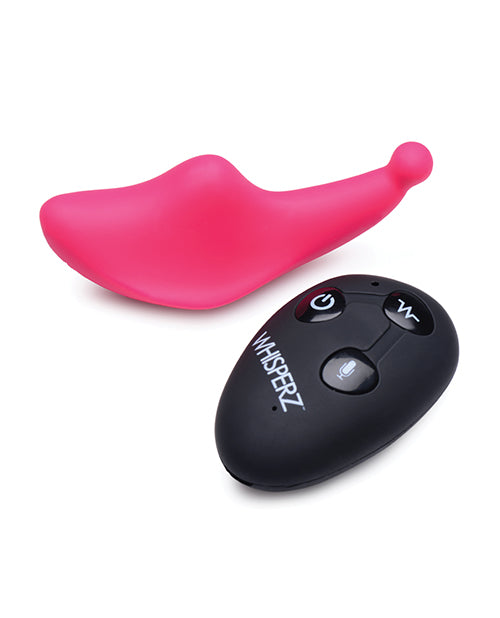 Whisperz Voice Activated 10x Panty Vibe w/Remote Control - Pink