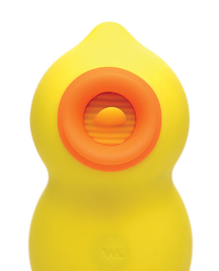 Inmi Shegasm Sucky Ducky Deluxe Clitoral Stimulator - Yellow - Empower Pleasure