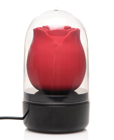Inmi Bloomgasm Wild Rose 10X Stimulator w/Case - Red - Empower Pleasure