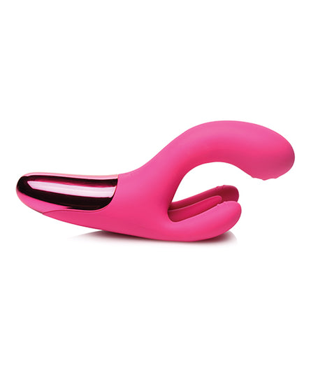 Bang! Triple Rabbit Vibrator - Pink - Empower Pleasure