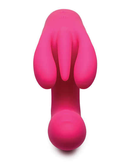 Bang! Triple Rabbit Vibrator - Pink - Empower Pleasure