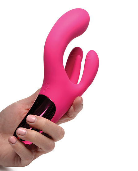 Bang! Triple Rabbit Vibrator - Pink - Empower Pleasure
