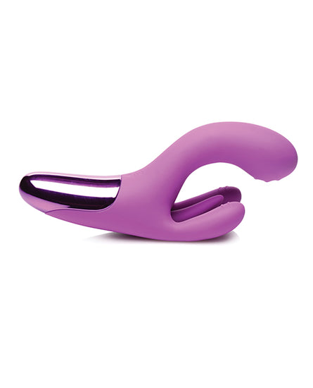 Bang! Triple Rabbit Vibrator - Purple - Empower Pleasure