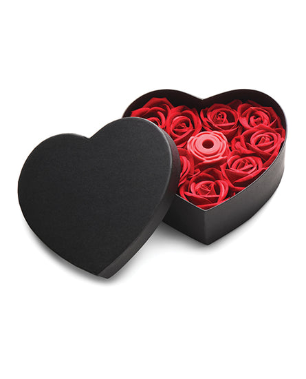 Inmi Bloomgasm The Enchanted 10X Rose Stimulator Lovers Gift Box - Red - Empower Pleasure