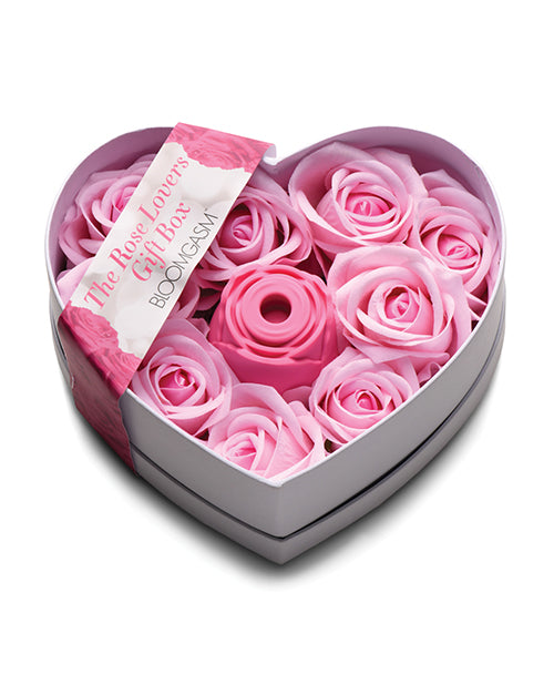 Inmi Bloomgasm The Enchanted 10X Rose Stimulator Lovers Gift Box - Pink - Empower Pleasure
