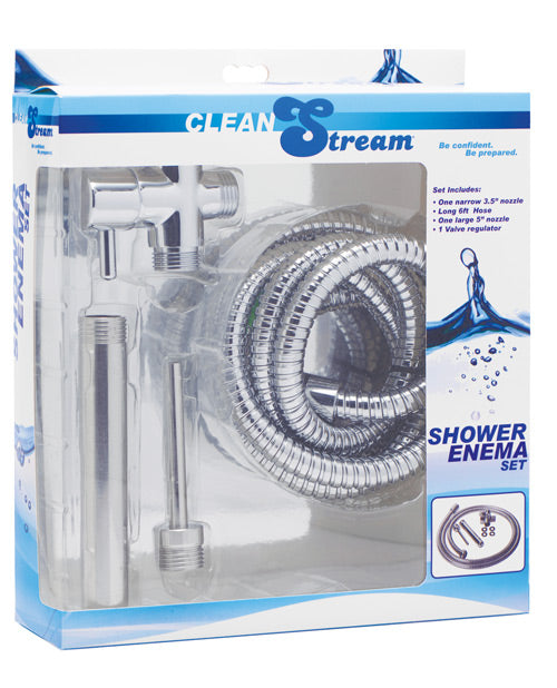 CleanStream Deluxe Metal Shower System - Empower Pleasure