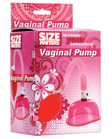 Size Matters Clitoris Vaginal Pump Kit - Pink - Empower Pleasure