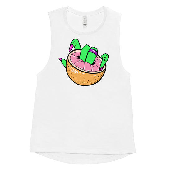 Squirt Ladies’ Muscle Tank - Empower Pleasure