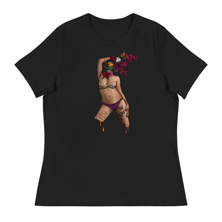 Metamorphosis Women's Relaxed T-Shirt - Empower Pleasure