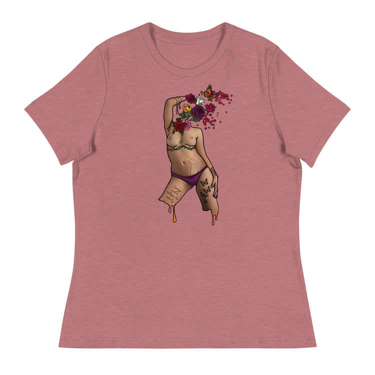 Metamorphosis Women's Relaxed T-Shirt - Empower Pleasure
